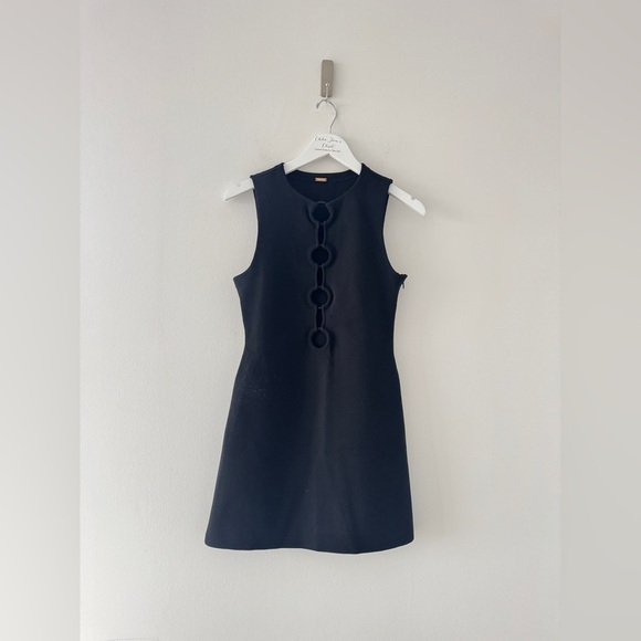 CULT GAIA NEW Hartley Knit Black Mini Dress - Picture 10 of 15